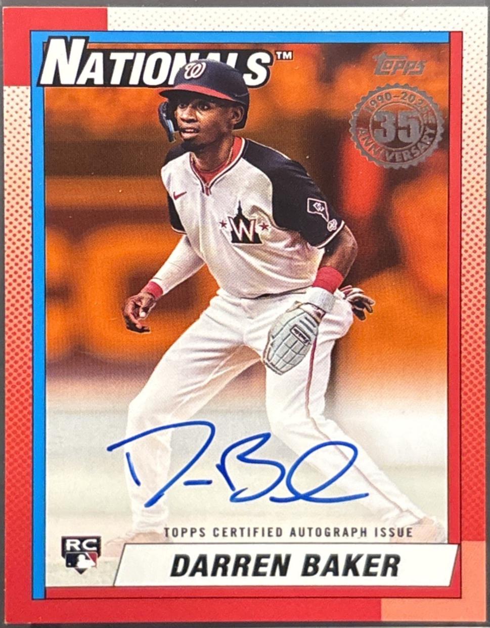 Darren Baker [Orange] #90B2-DBA
