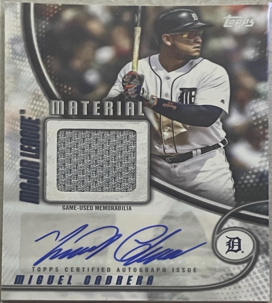 Miguel Cabrera #MMAU-MC