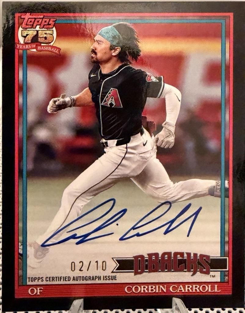 Corbin Carroll [Black] #91A-CC