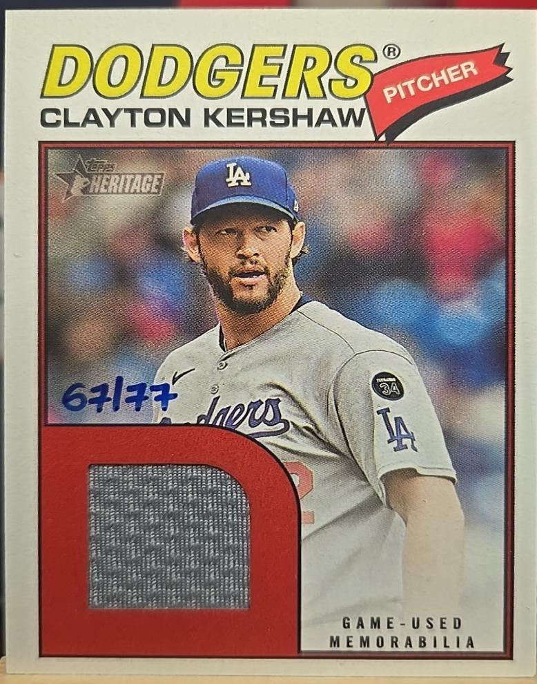 Clayton Kershaw [Red] #ROR-CK