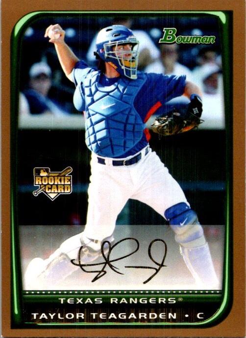 Taylor Teagarden [Gold] #BDP35