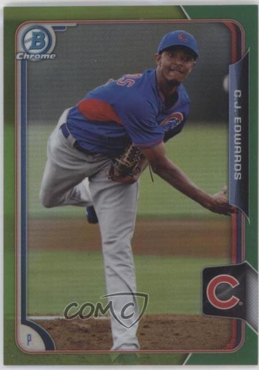 C.J. Edwards [Green Refractor] #BCP156