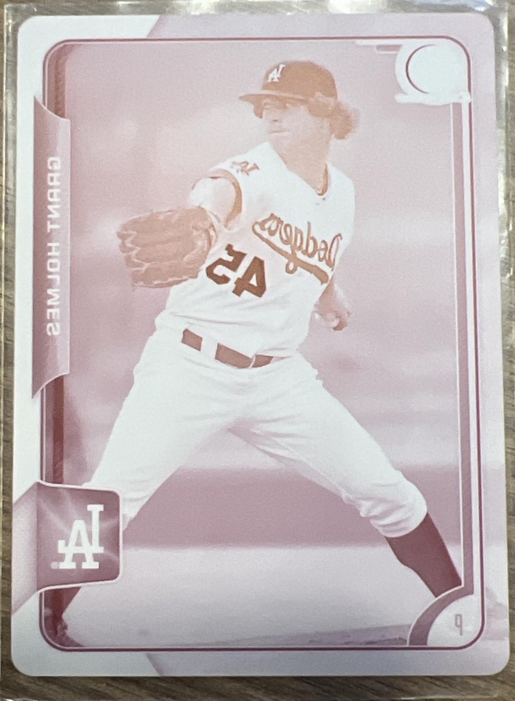 Grant Holmes [Printing Plate] #BCP237