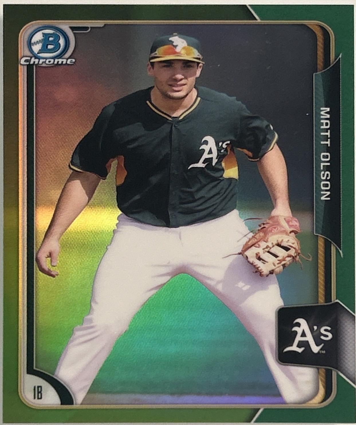 Matt Olson [Green Refractor] #BCP152