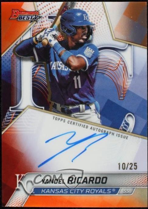 Yandel Ricardo [Orange Refractor] #B25-YR