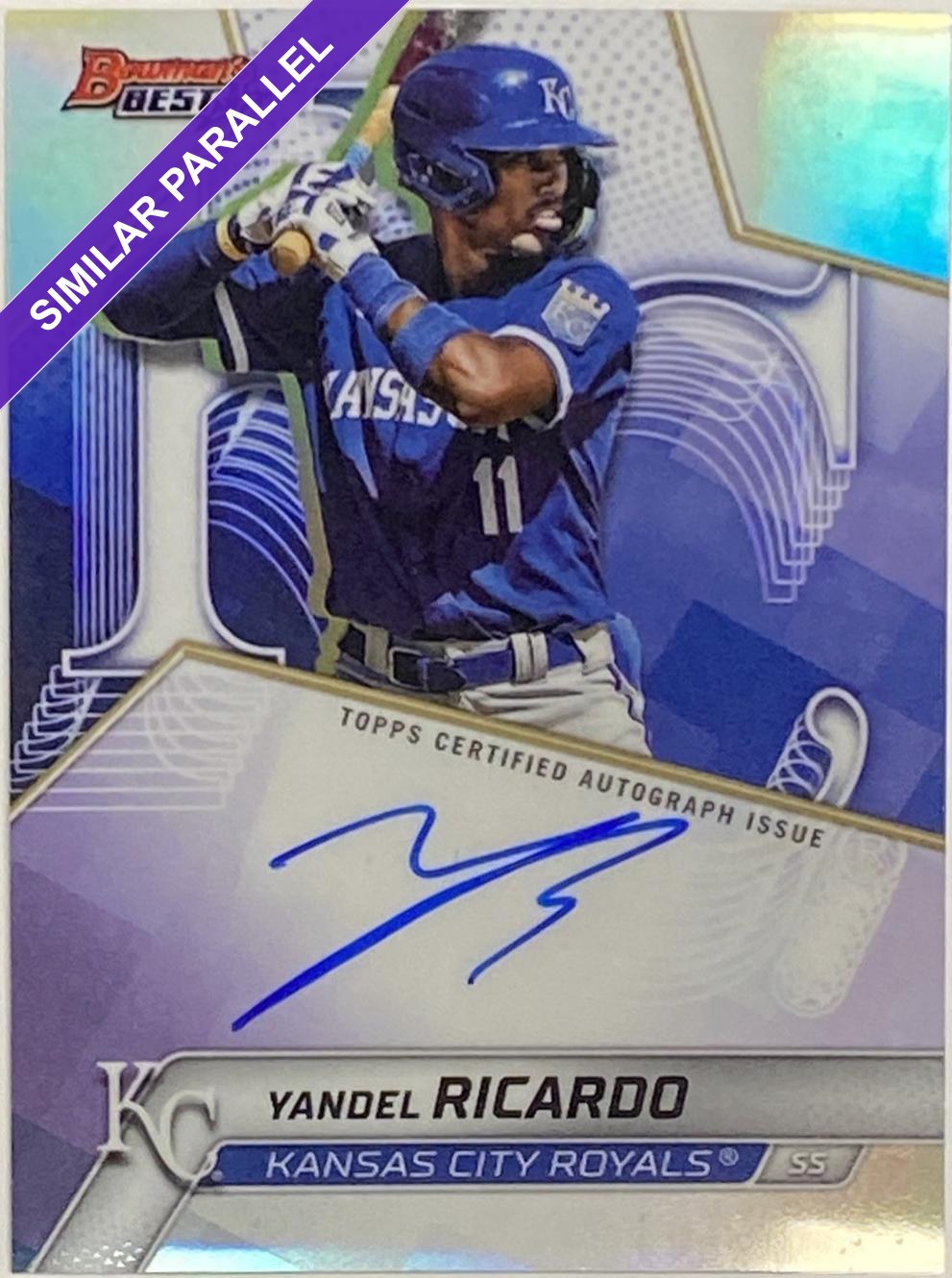 Yandel Ricardo [Teal Refractor] #B25-YR