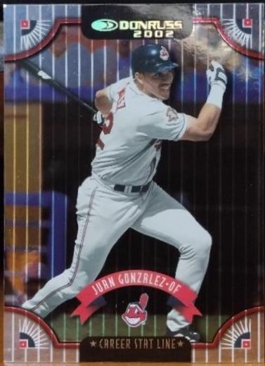 Juan Gonzalez [Career Stat Line] #55