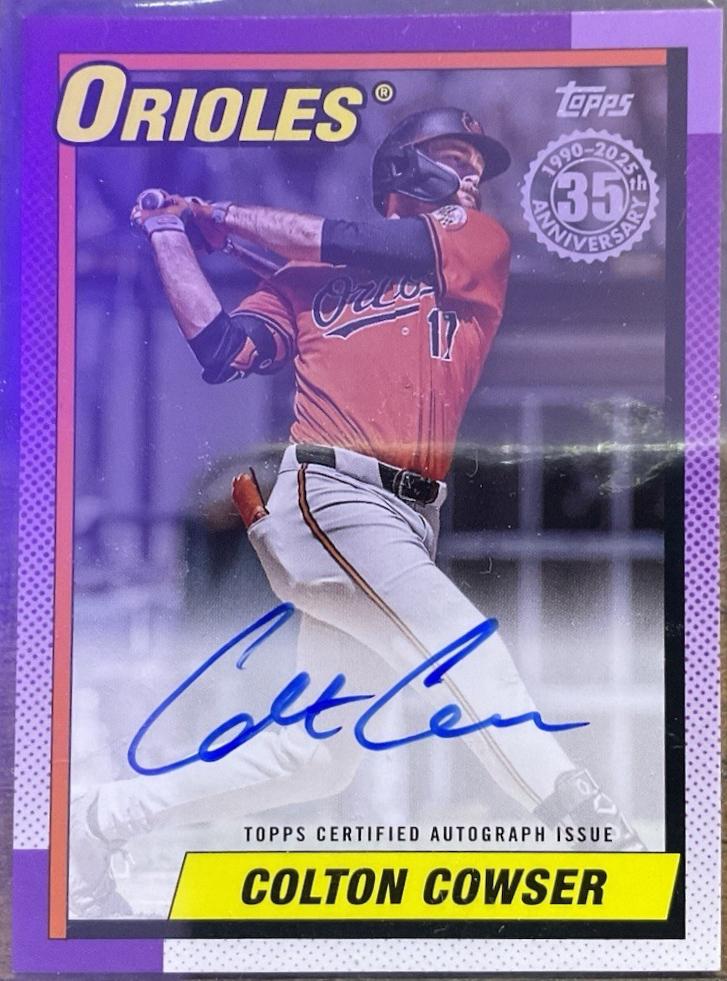 Colton Cowser [Platinum] #90A-CC