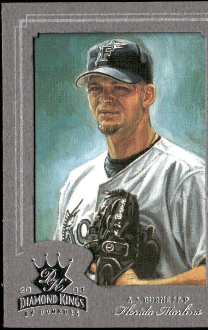 A.J. Burnett [Framed Silver Foil] #101