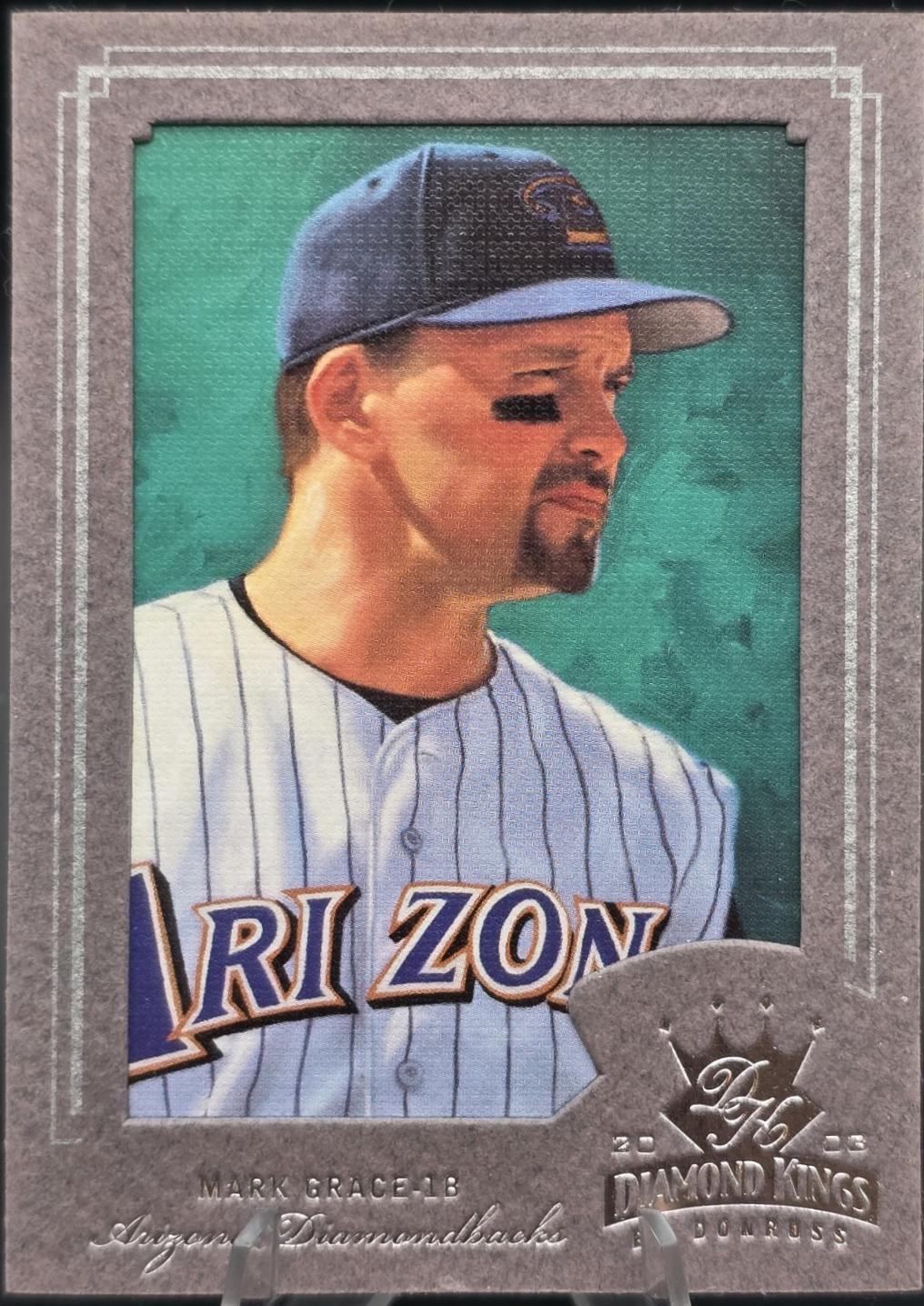 Mark Grace [Framed Silver Foil] #77