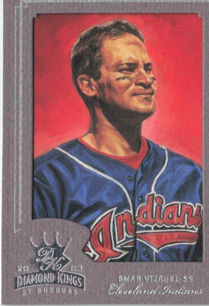 Omar Vizquel [Framed Silver Foil] #23