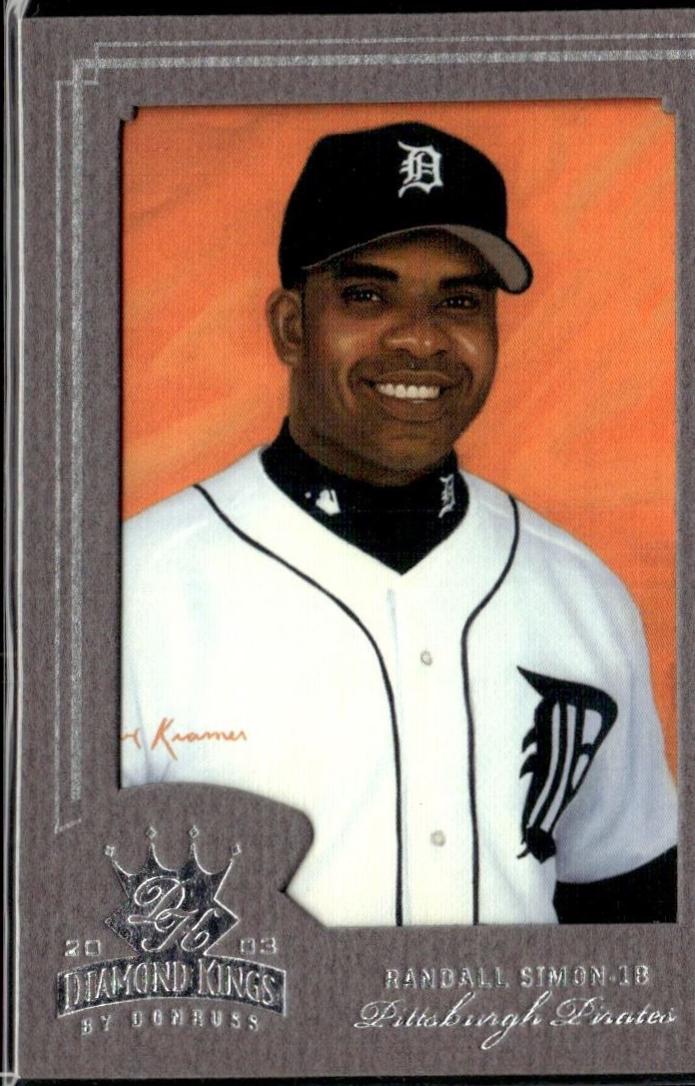 Randall Simon [Framed Silver Foil] #28
