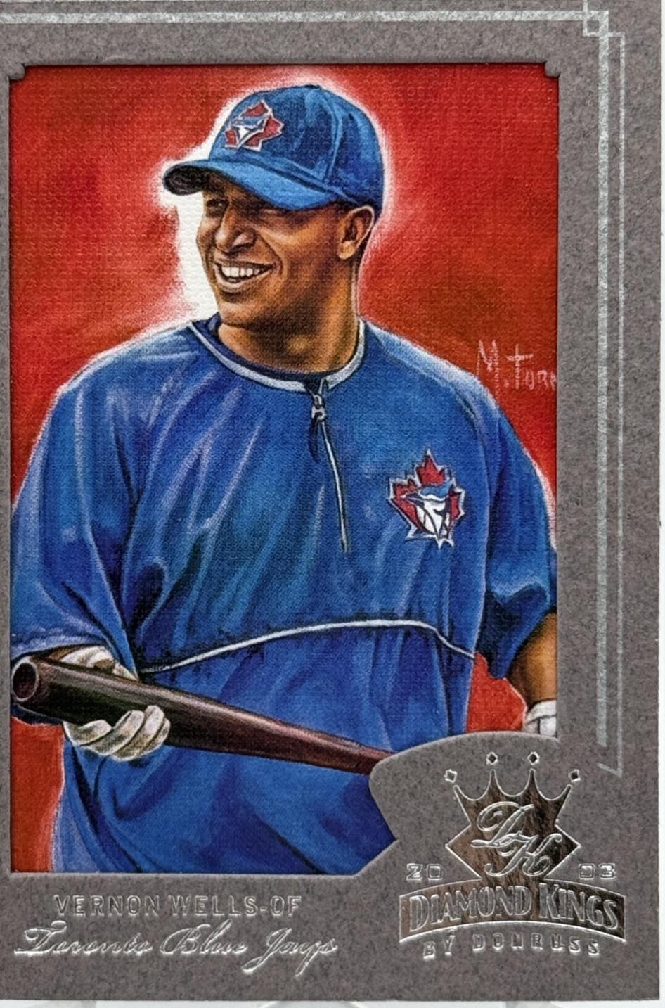 Vernon Wells [Framed Silver Foil] #72