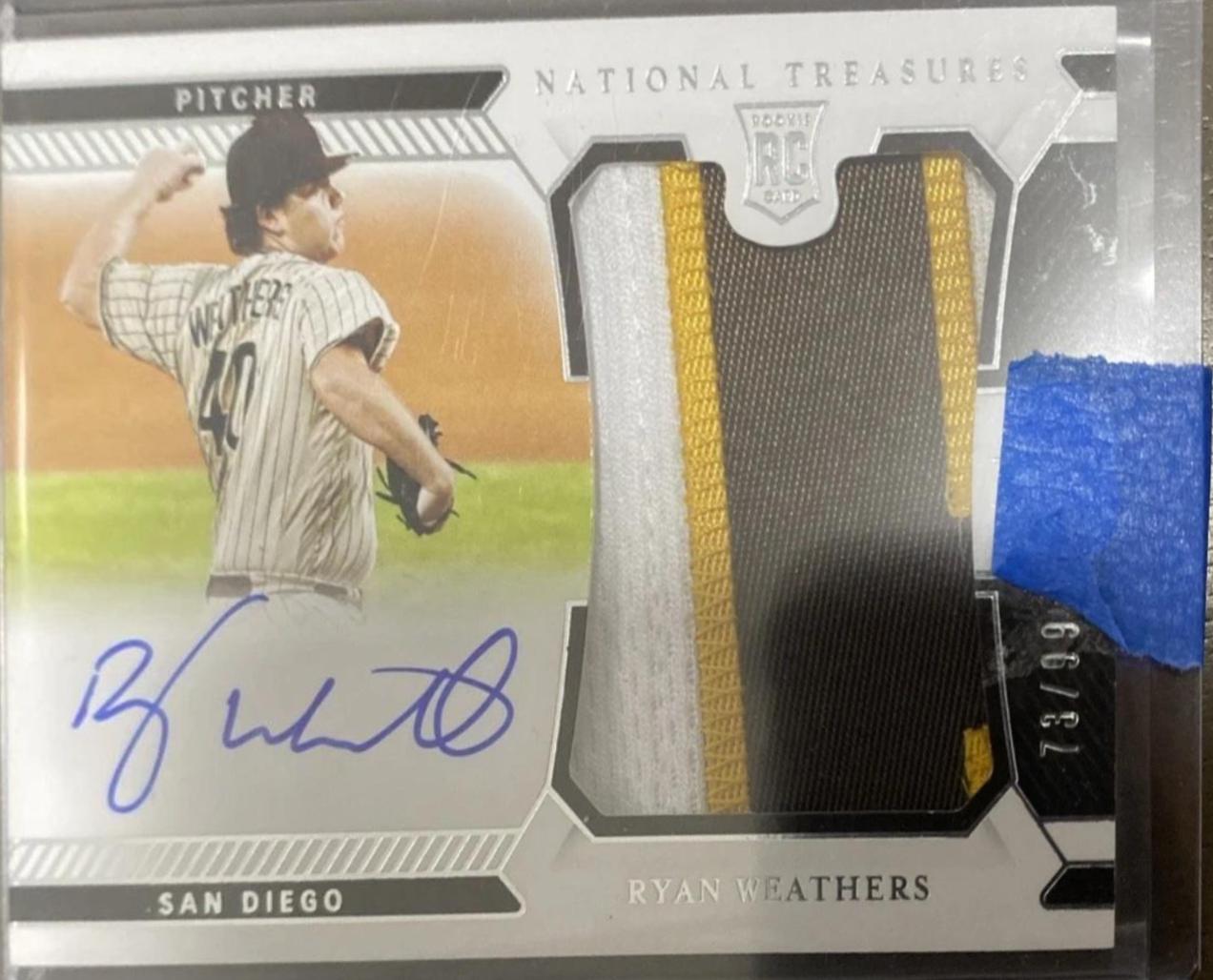 Ryan Weathers [Patch Auto] #181