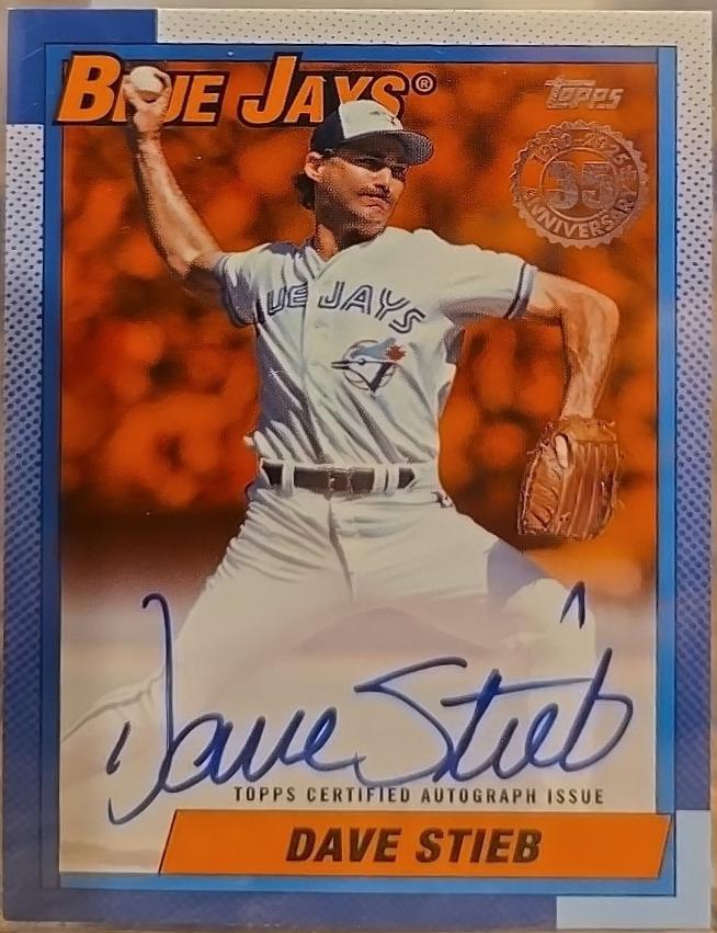 Dave Stieb [Orange] #90A-DS