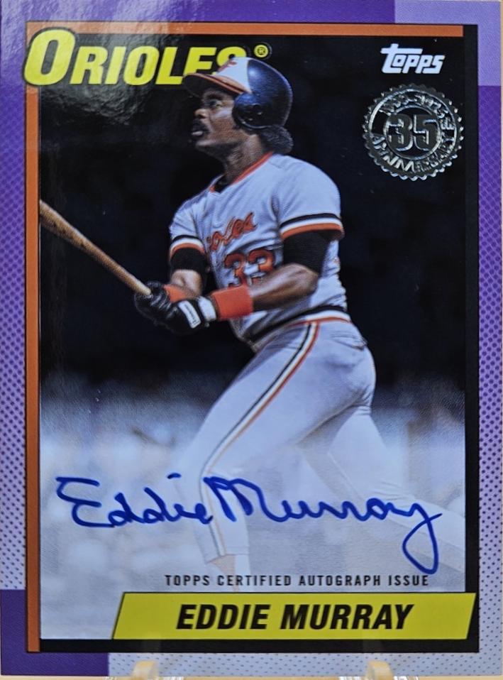 Eddie Murray [Black] #90AU-EM