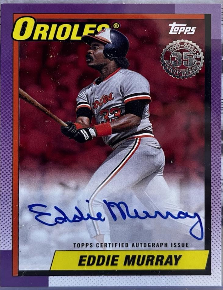 Eddie Murray [Red] #90AU-EM