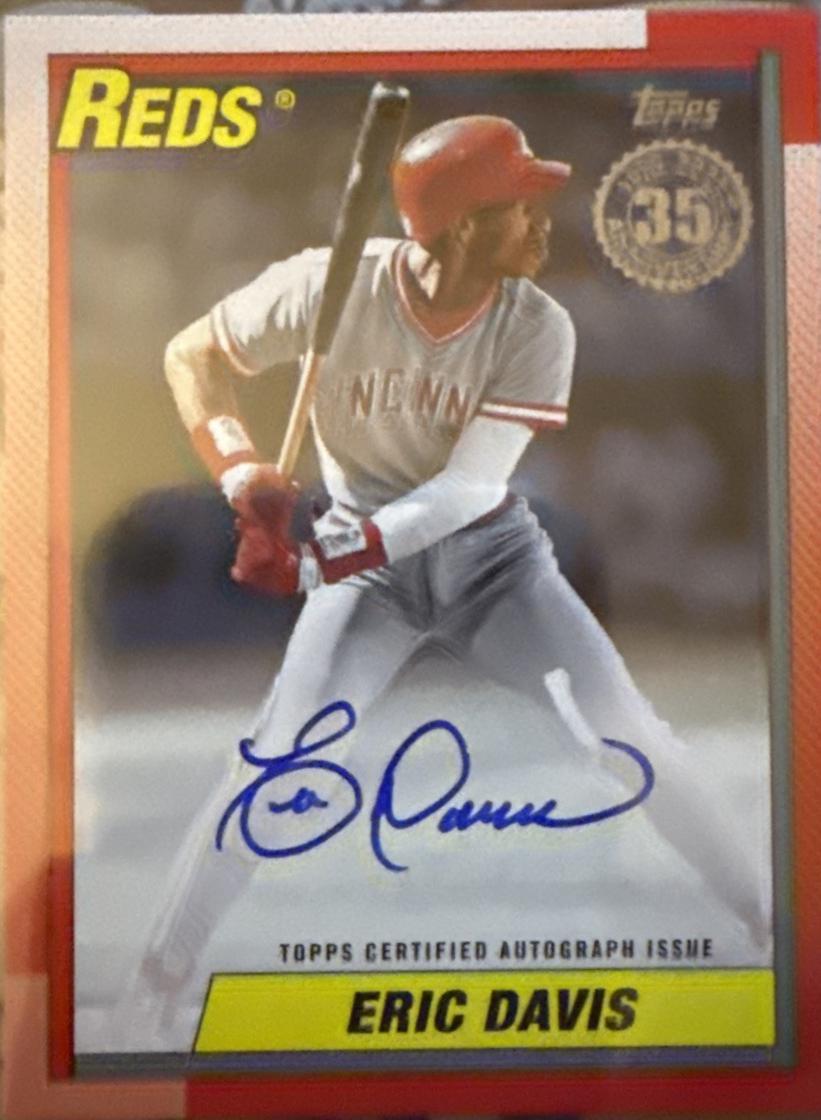 Eric Davis [Platinum] #90A-ED