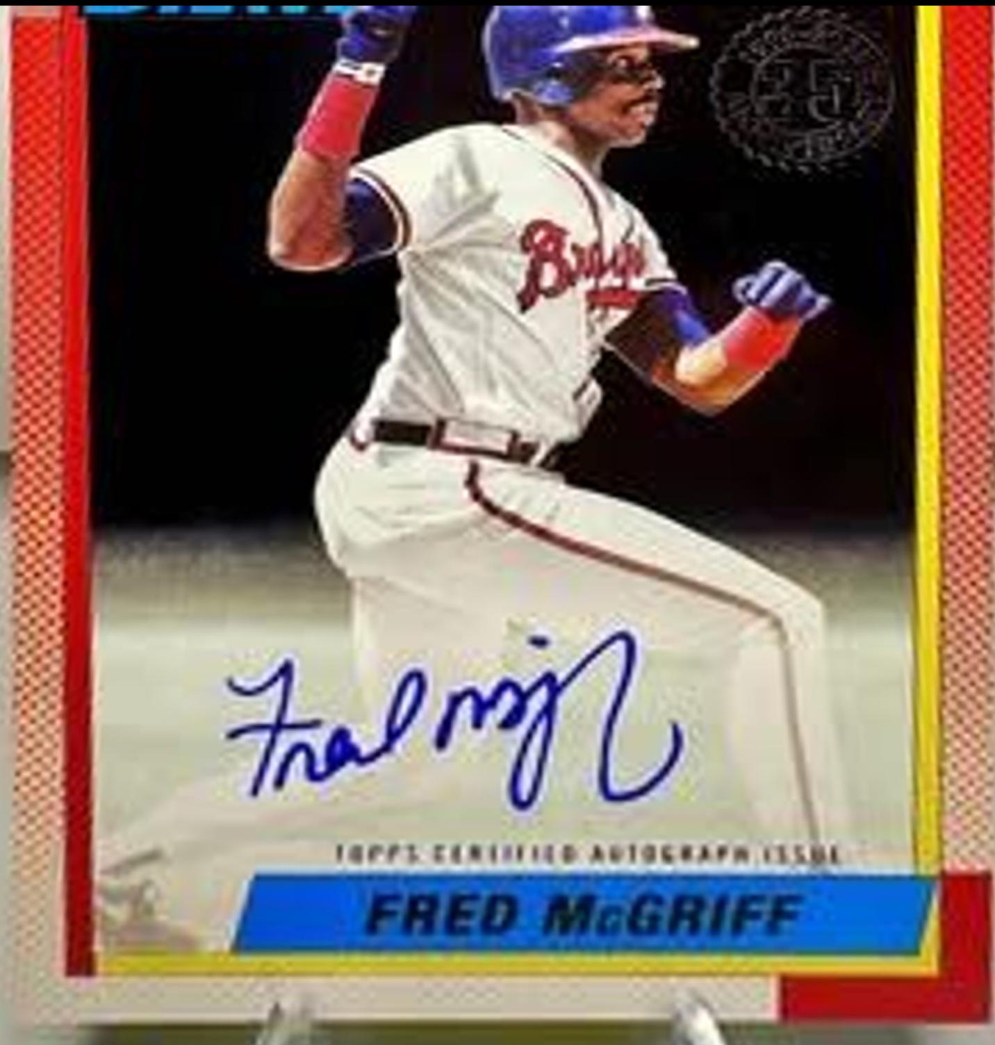 Fred McGriff [Black] #90A-FM