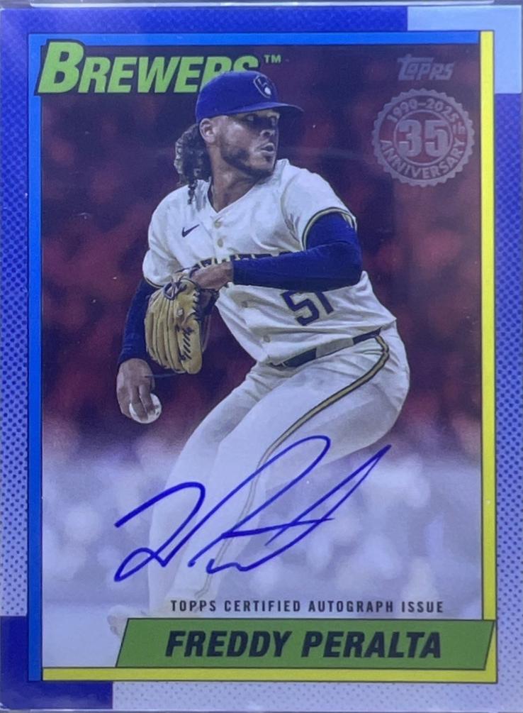 Freddy Peralta [Red] #90A-FP