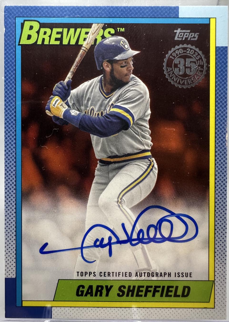 Gary Sheffield [Orange] #90A-GSH