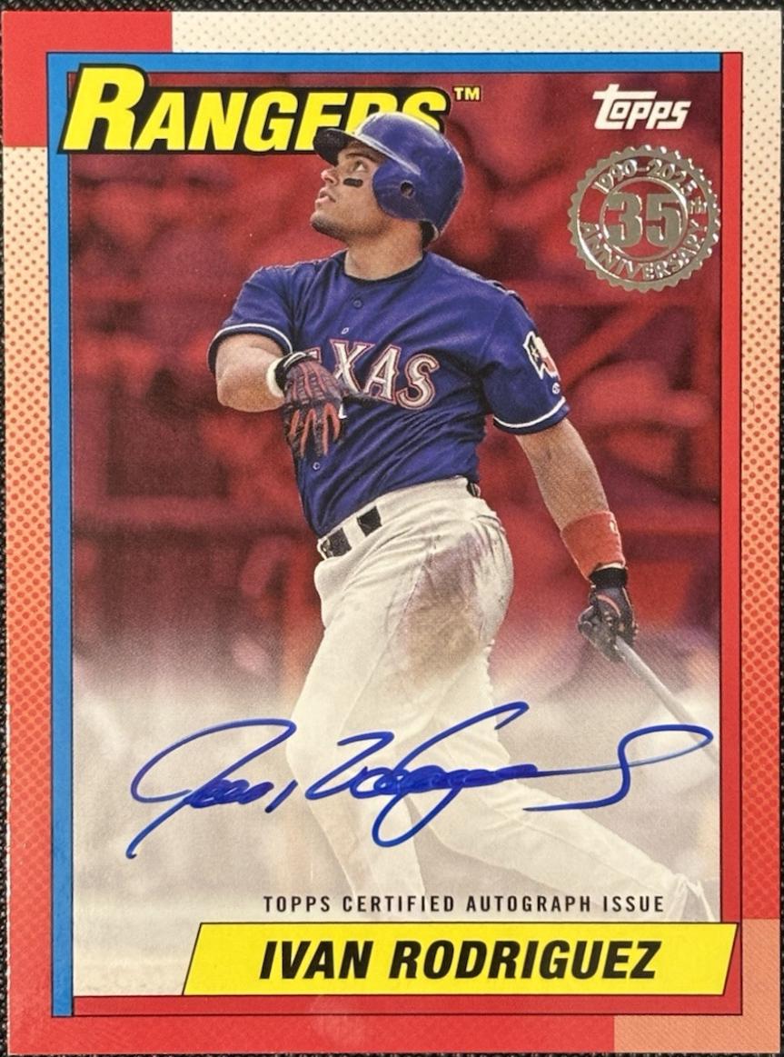 Ivan Rodriguez [Red] #90AU-IR
