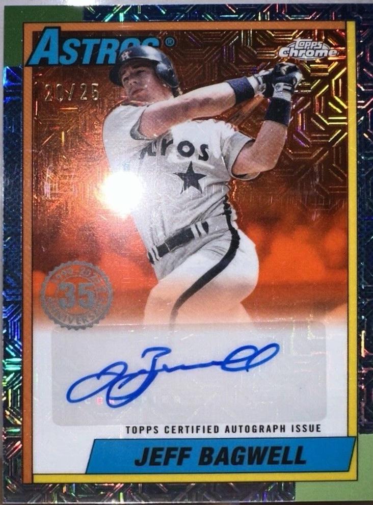 Jeff Bagwell [Orange] #90AU-JBA