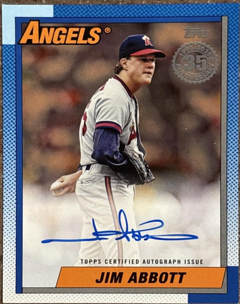 Jim Abbott [Gold] #90A-JA