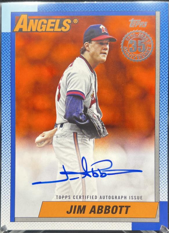 Jim Abbott [Orange] #90A-JA