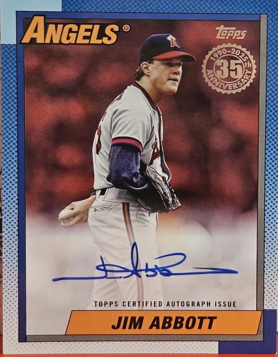 Jim Abbott [Red] #90A-JA