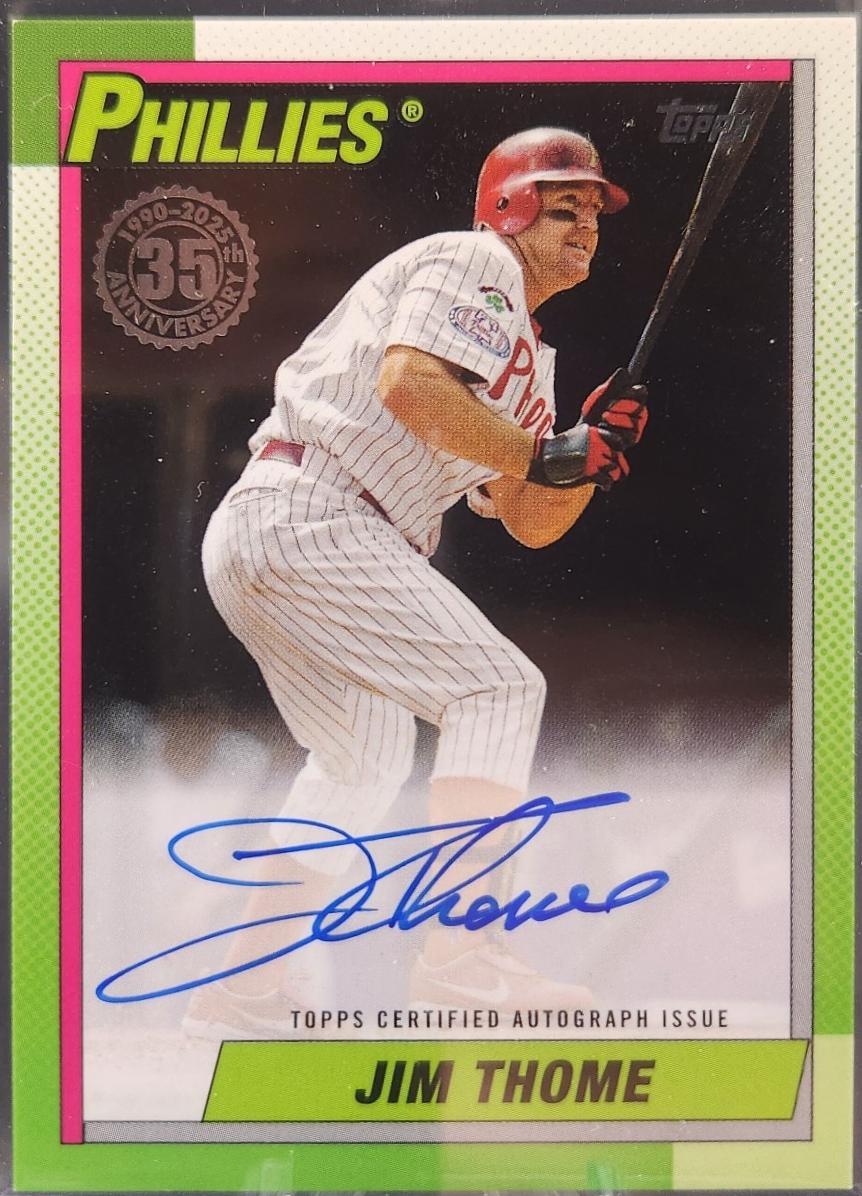 Jim Thome [Black] #90A-JT