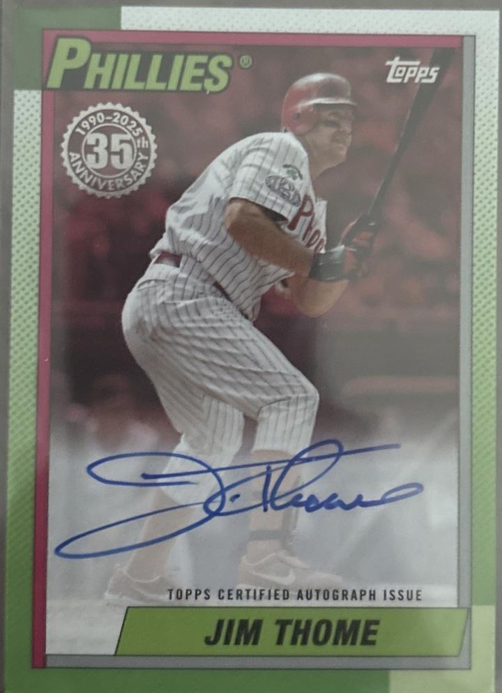 Jim Thome [Red] #90A-JT