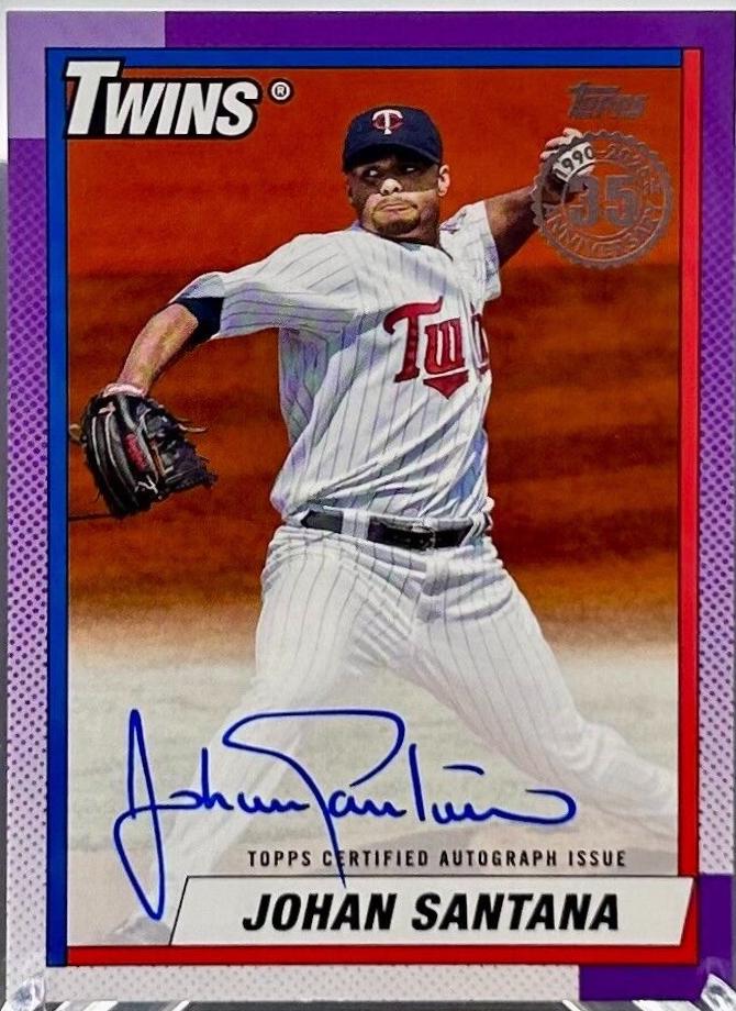 Johan Santana [Red] #90A-JSA