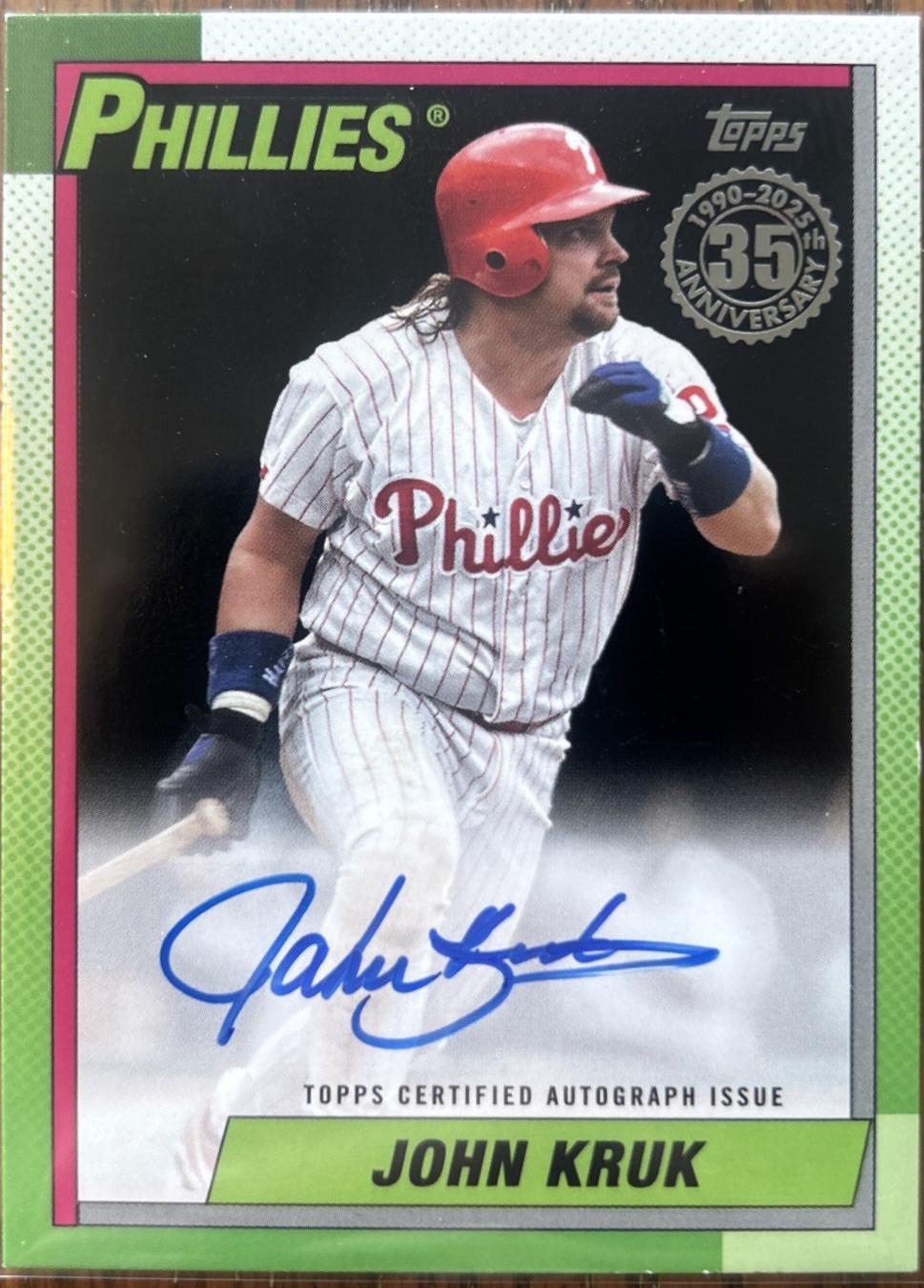 John Kruk [Black] #90A-JK