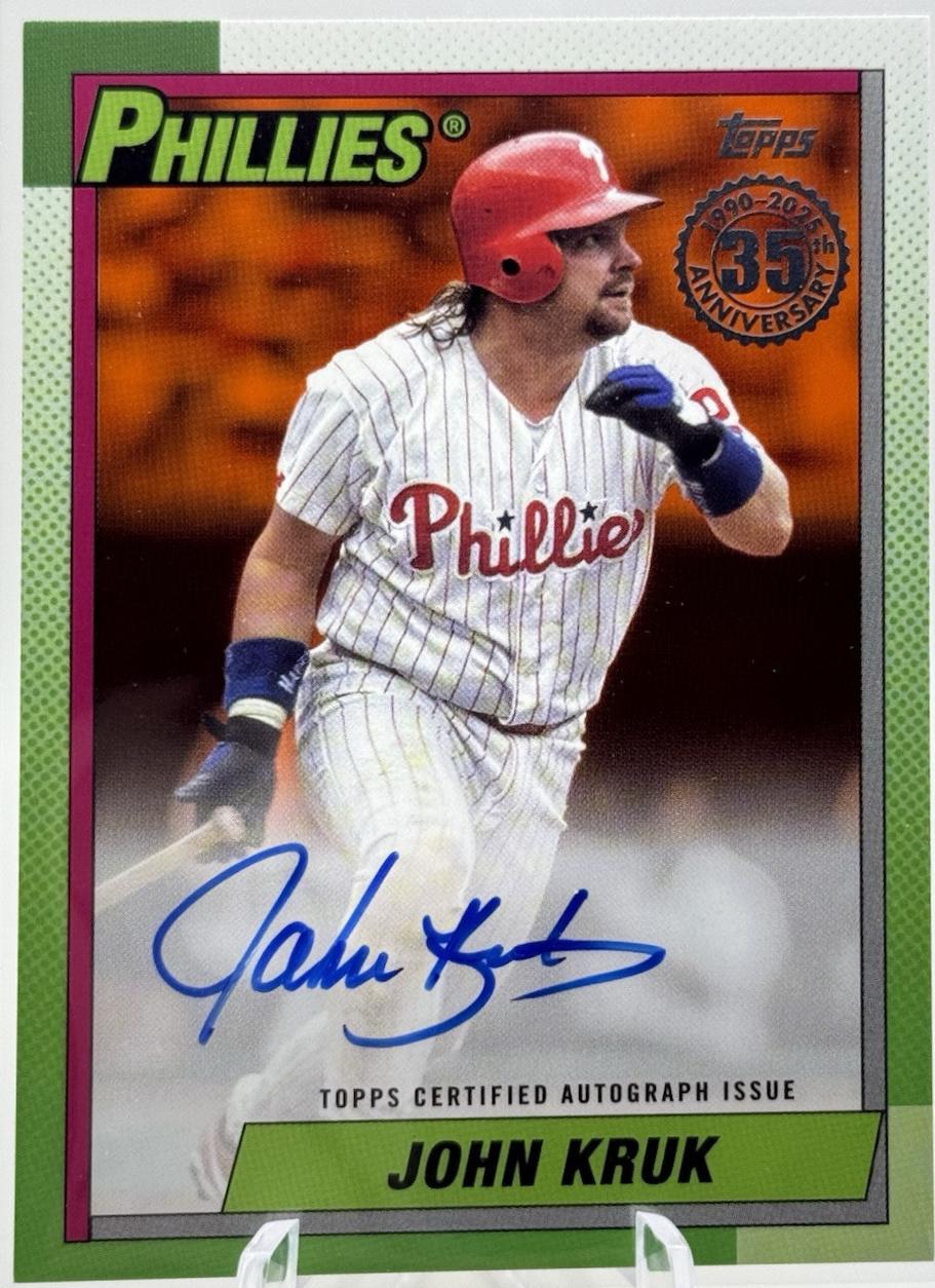 John Kruk [Orange] #90A-JK