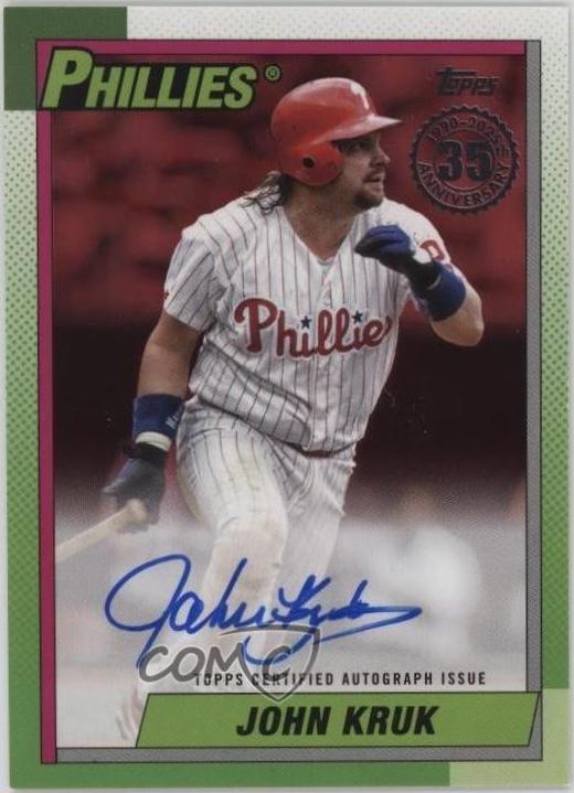 John Kruk [Red] #90A-JK