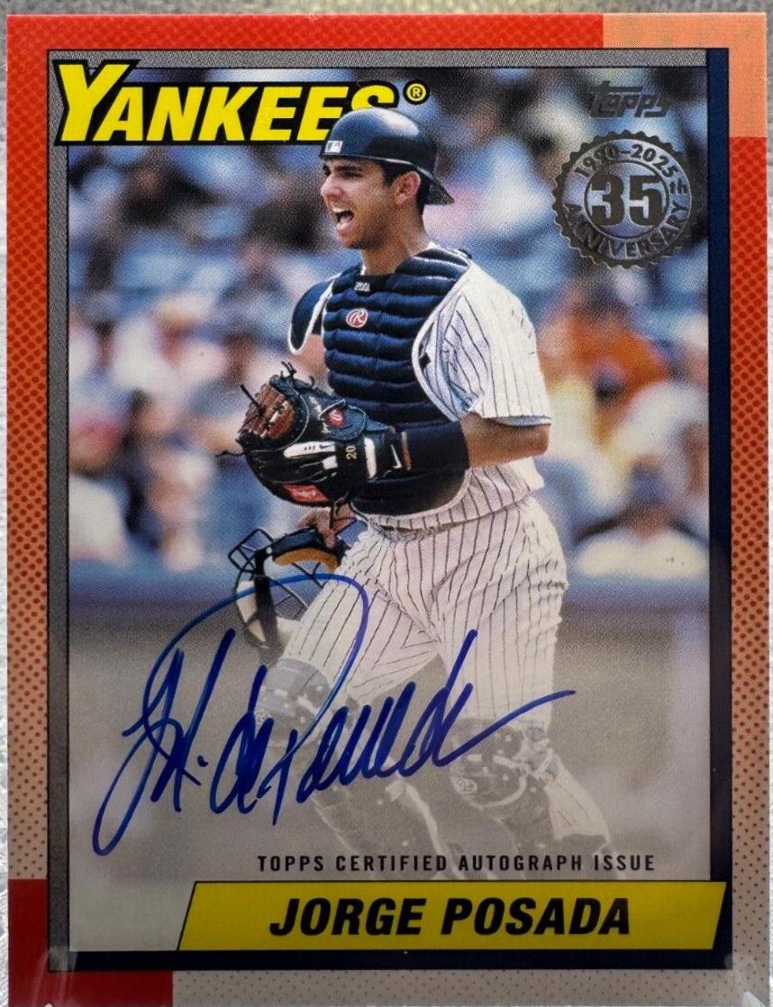 Jorge Posada #90A-JPO