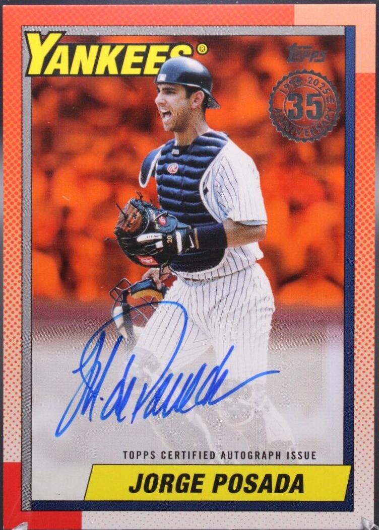 Jorge Posada [Orange] #90A-JPO