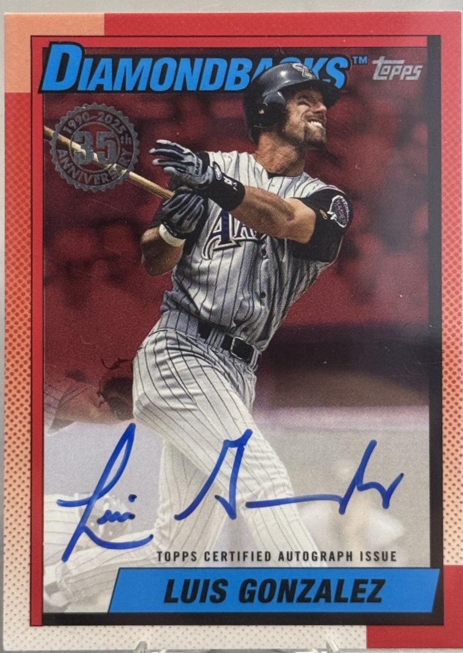Luis Gonzalez [Red] #90B2-LGO