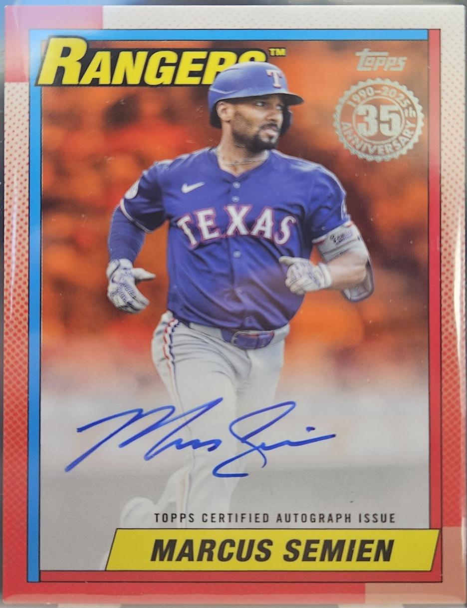 Marcus Semien [Orange] #90A-MS