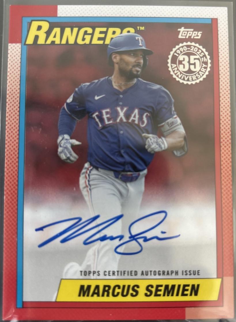 Marcus Semien [Red] #90A-MS