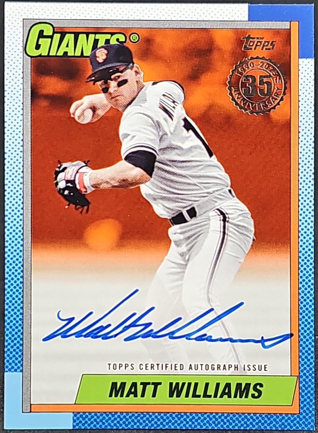 Matt Williams [Orange] #90B2-MWI