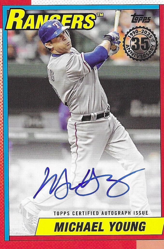 Michael Young #90A-MY