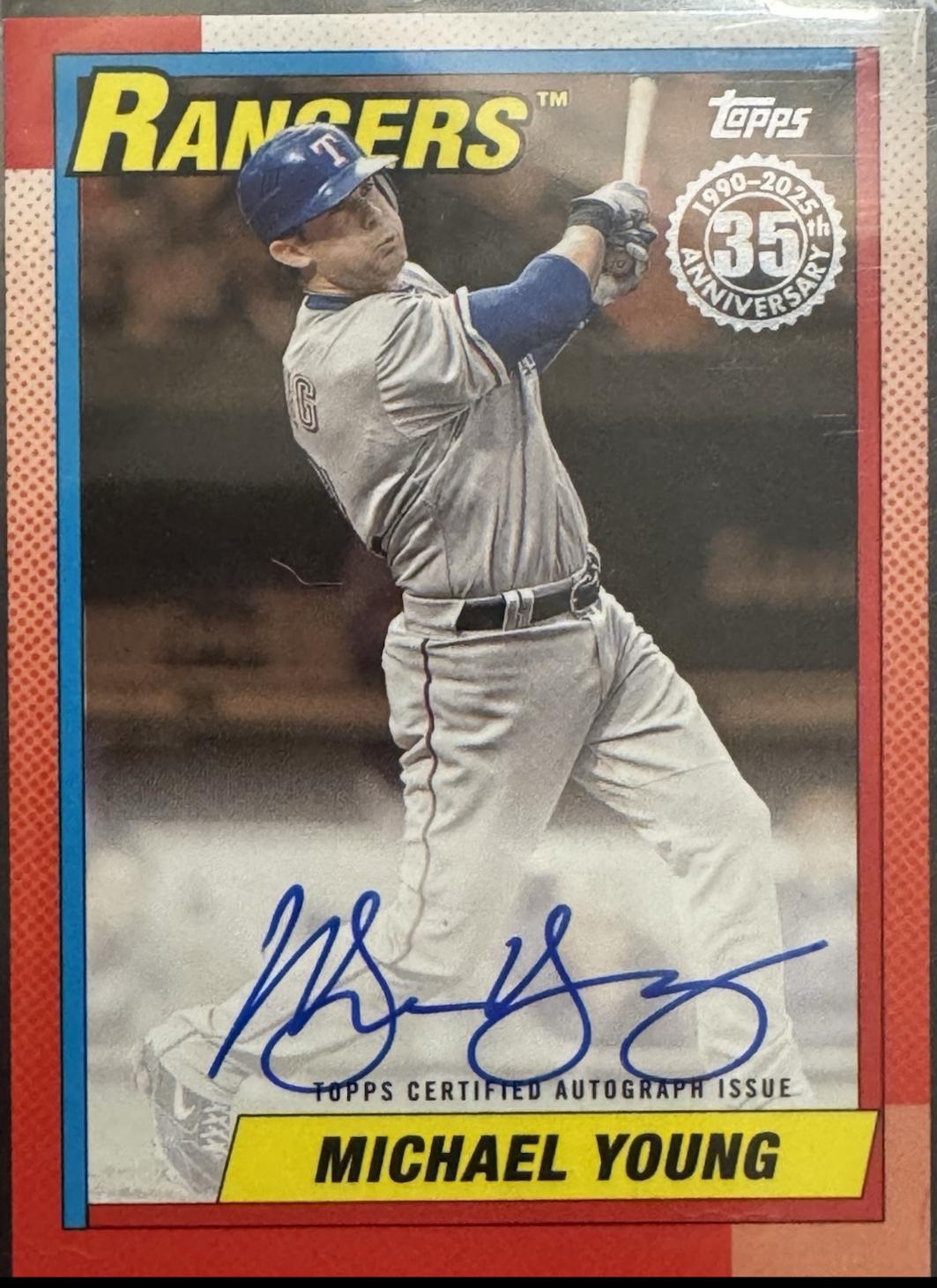 Michael Young [Gold] #90A-MY