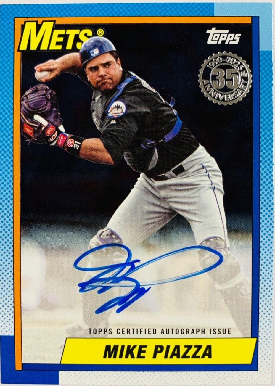 Mike Piazza [Black] #90AU-MP