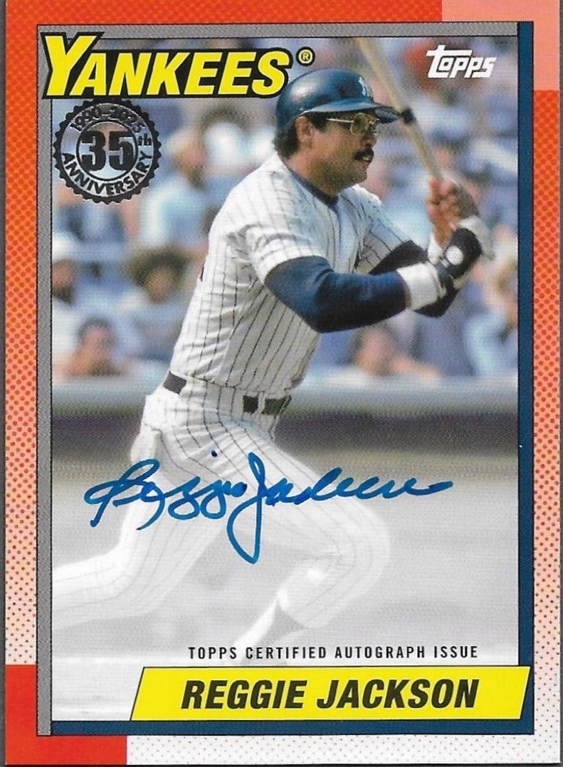 Reggie Jackson #90AU-RJA
