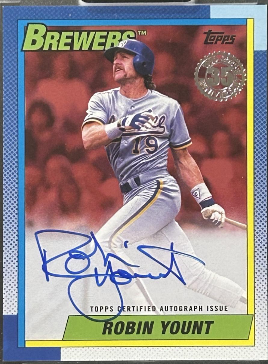 Robin Yount [Red] #90AU-RY