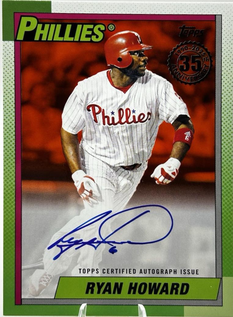 Ryan Howard [Orange] #90A-RH
