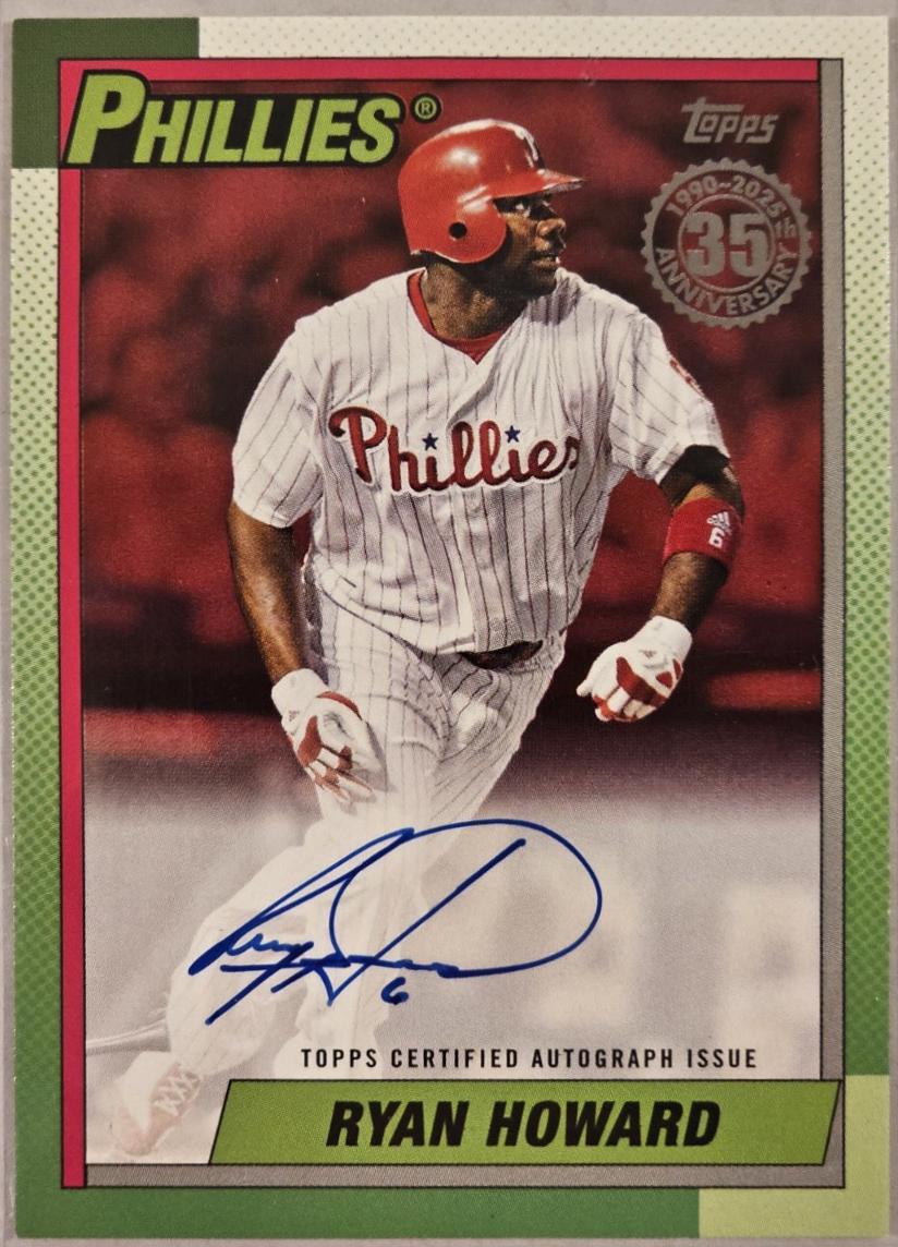 Ryan Howard [Red] #90A-RH