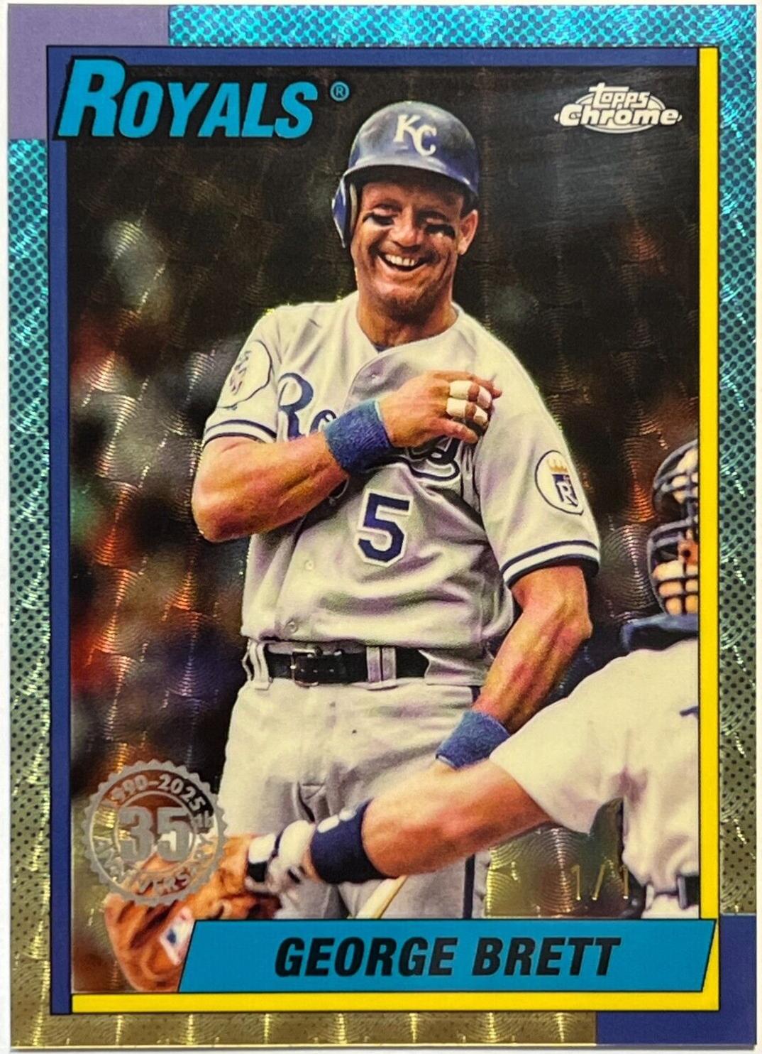 George Brett [SuperFractor] #T90C-96